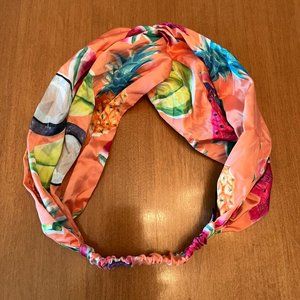 Aritzia Headband in Papaya